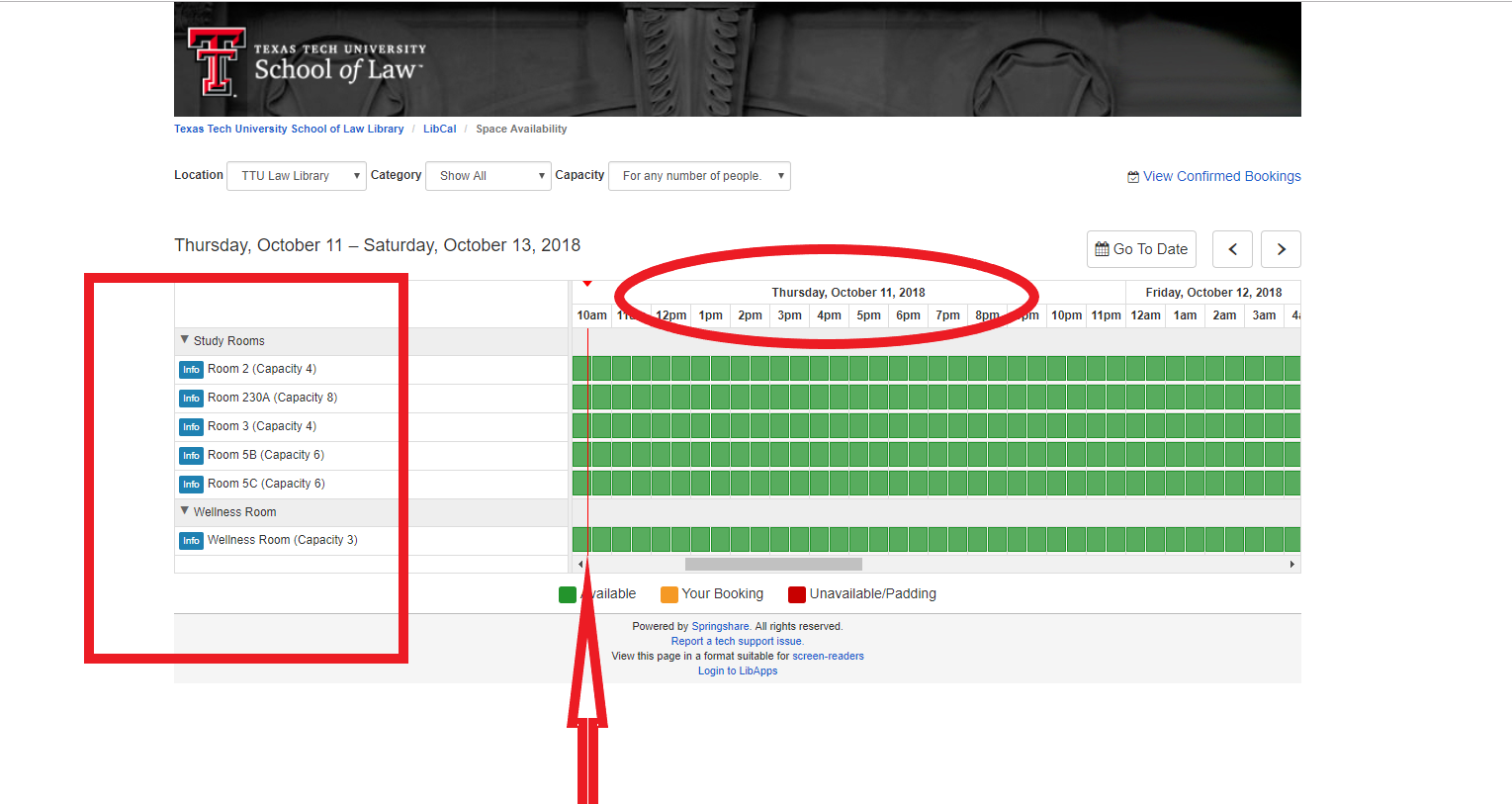 Law Library Room Reservation Instructions The Reporter